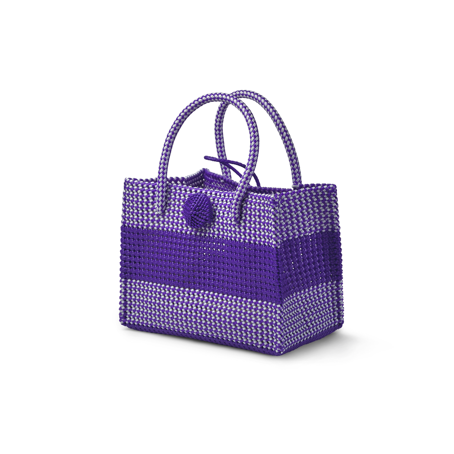 Violet Woven Tote