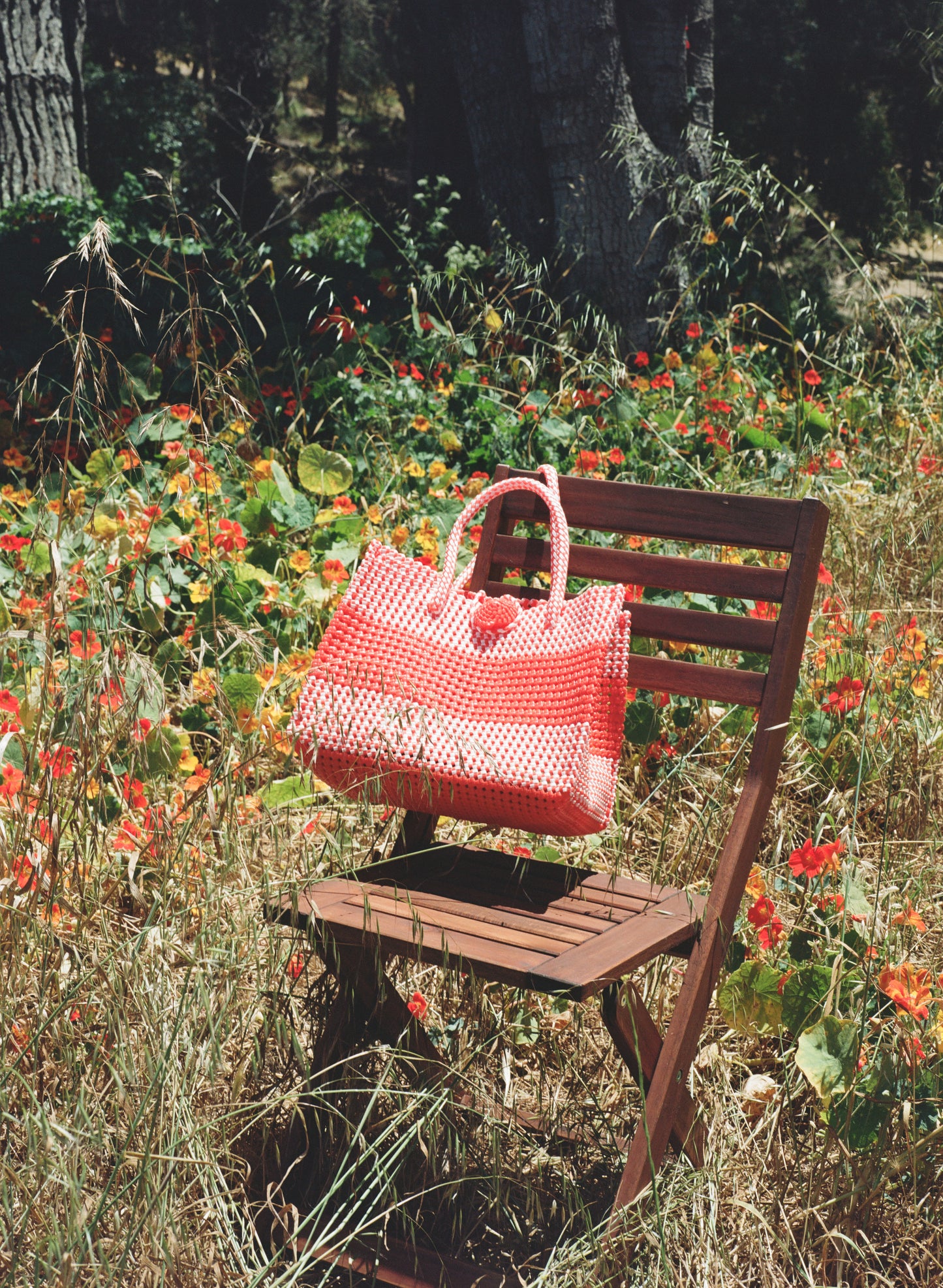 Citrus Woven Tote