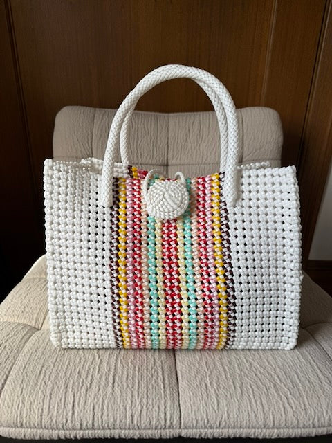 Jasmine Woven Tote