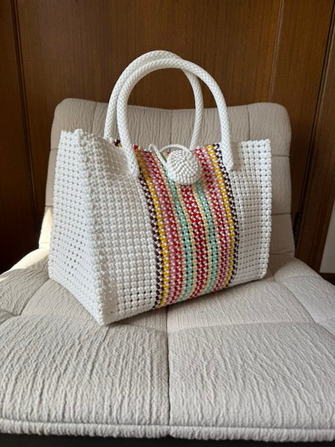 Jasmine Woven Tote