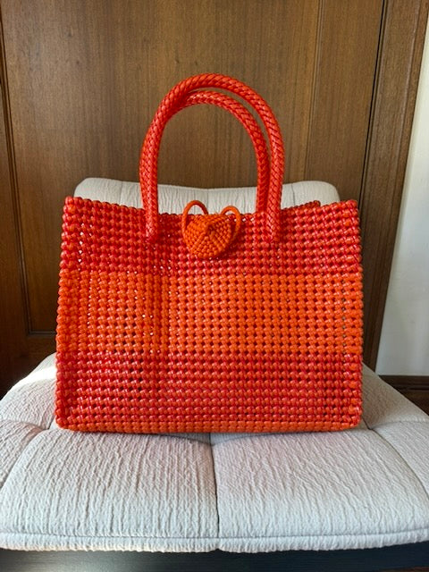 Sunset Woven Tote