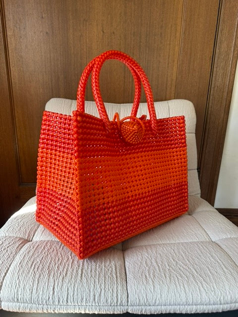 Sunset Woven Tote